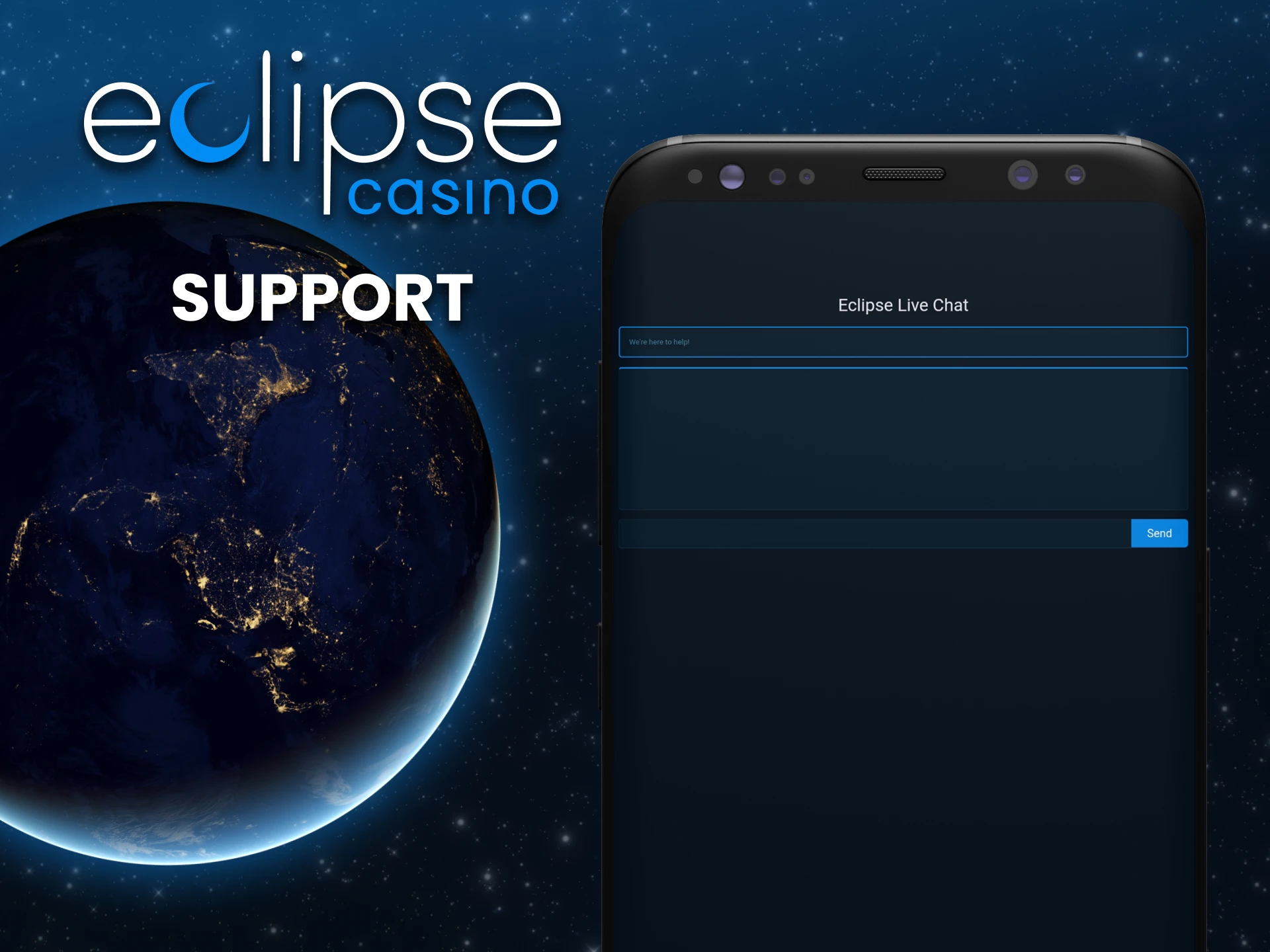 You can contact the Eclipse team in the application.