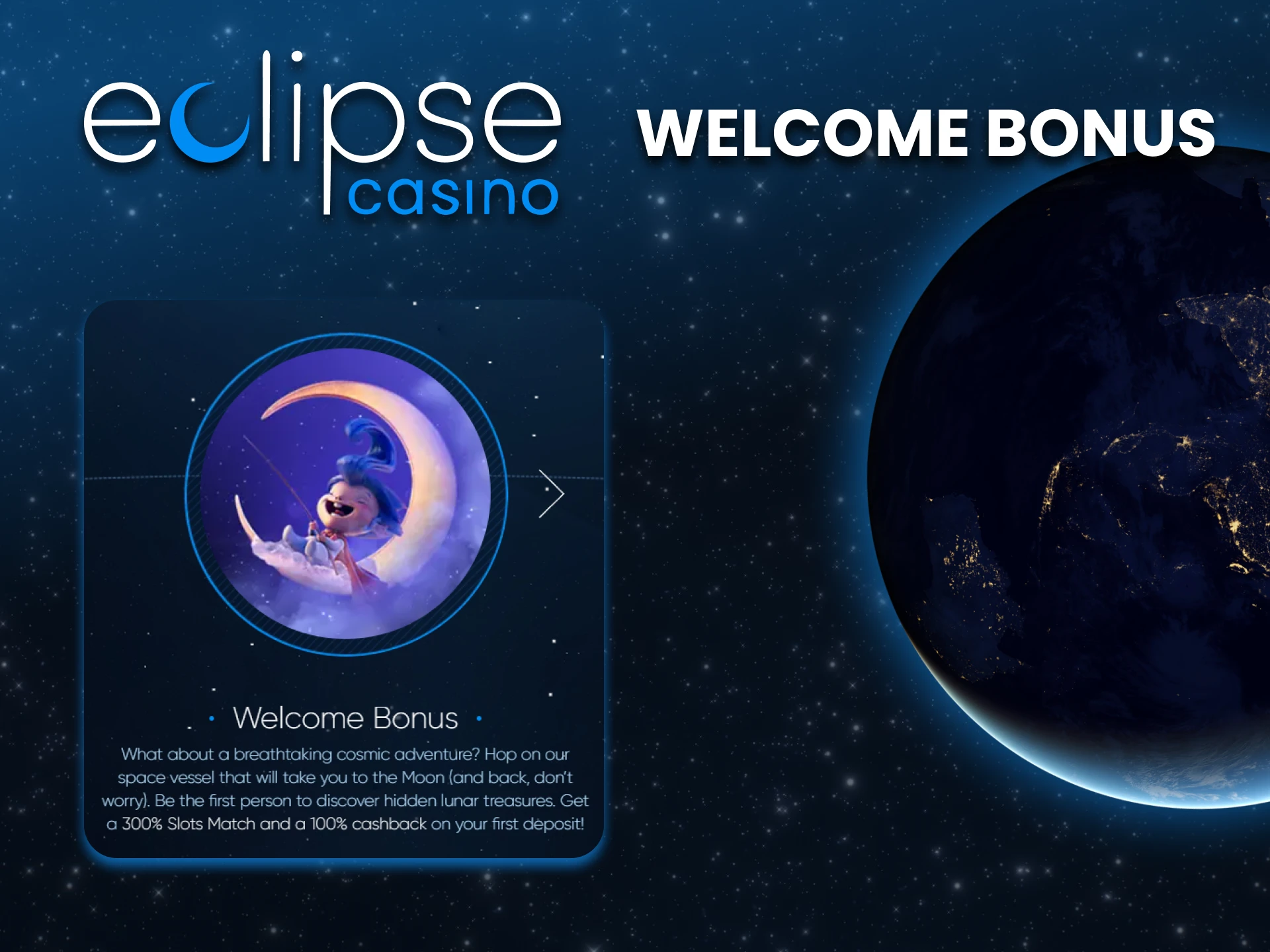 Get a welcome bonus from Eclipse.