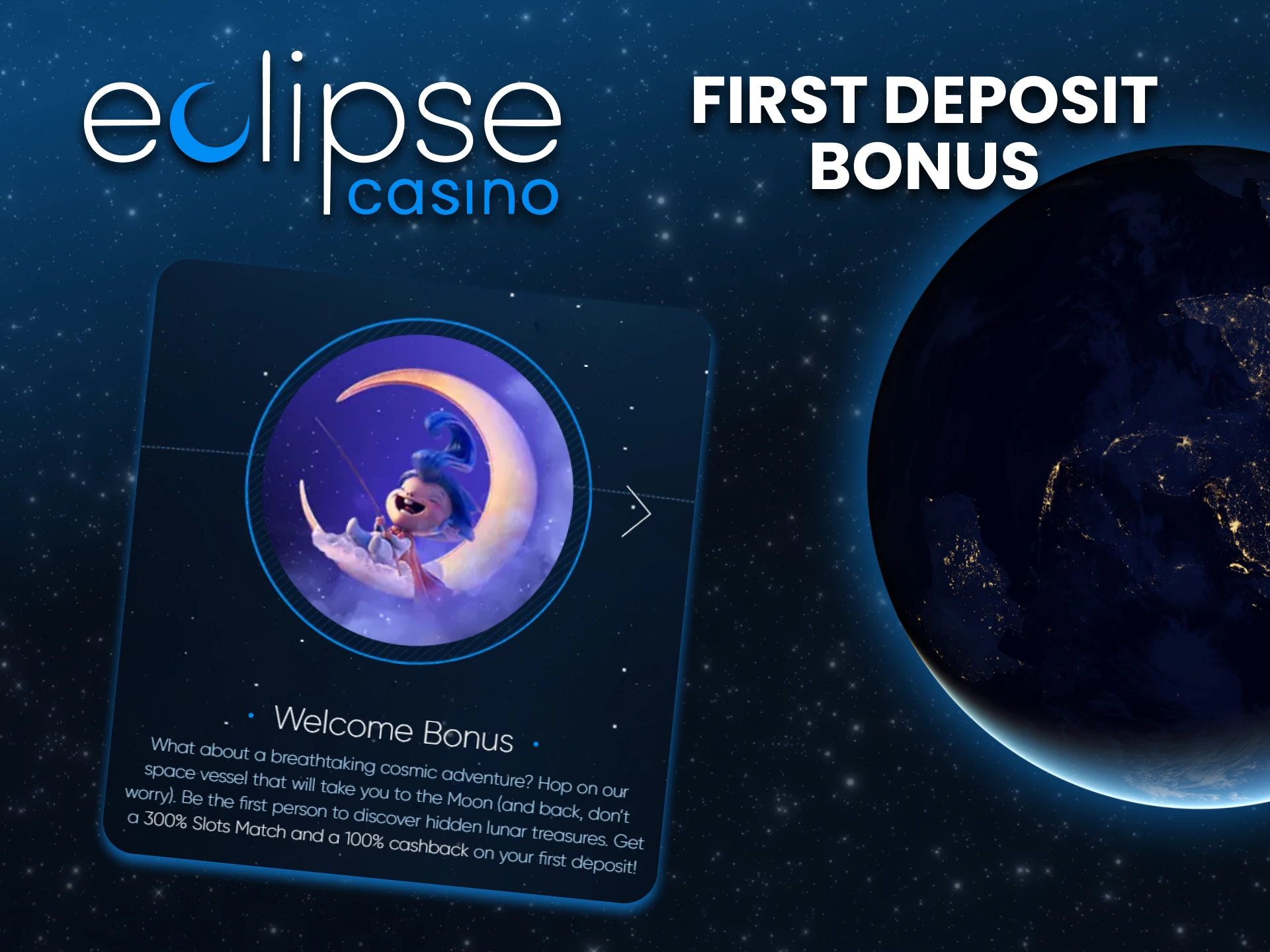 Eclipse gives a bonus when you make a deposit.